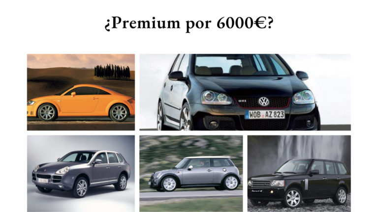 ¿Qué coche te comprarías con 6.000€ si te gustan los coches premium?