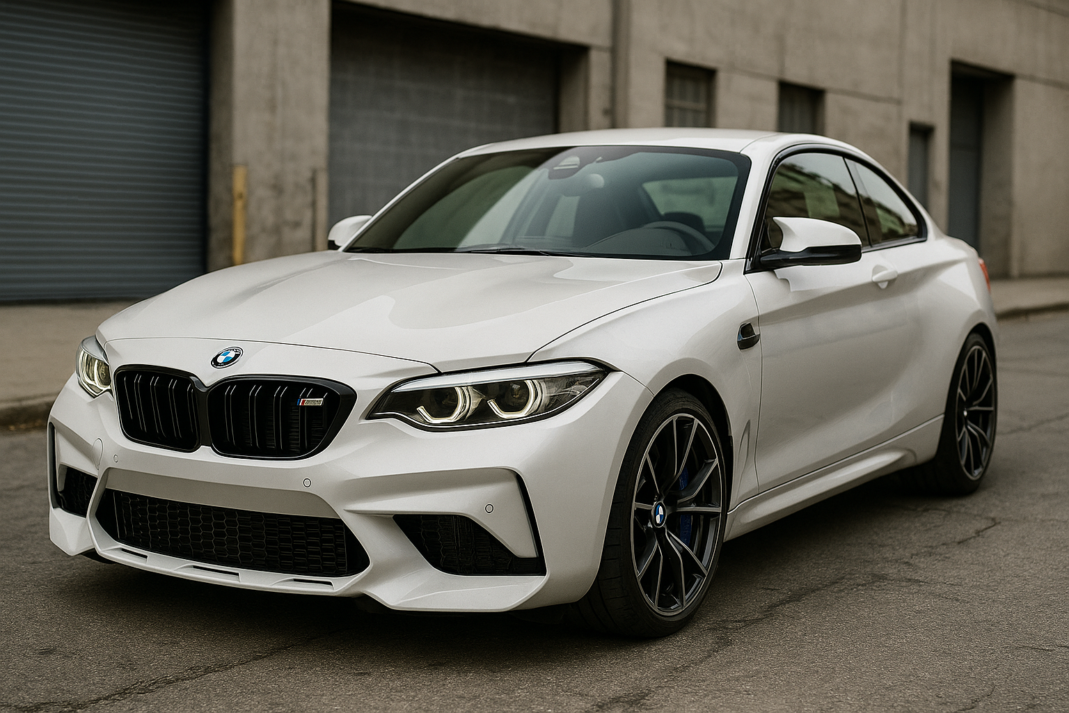 BMW M2 blanco para el post sobre comprar bmw m2 blanco importado desde alemania