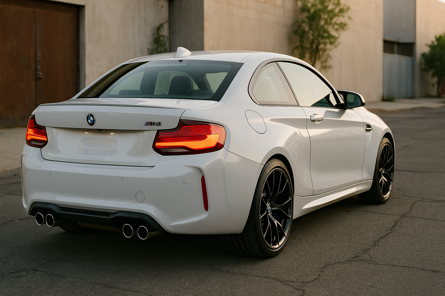 BMW M2 blanco para el post sobre comprar bmw m2 blanco importado desde alemania