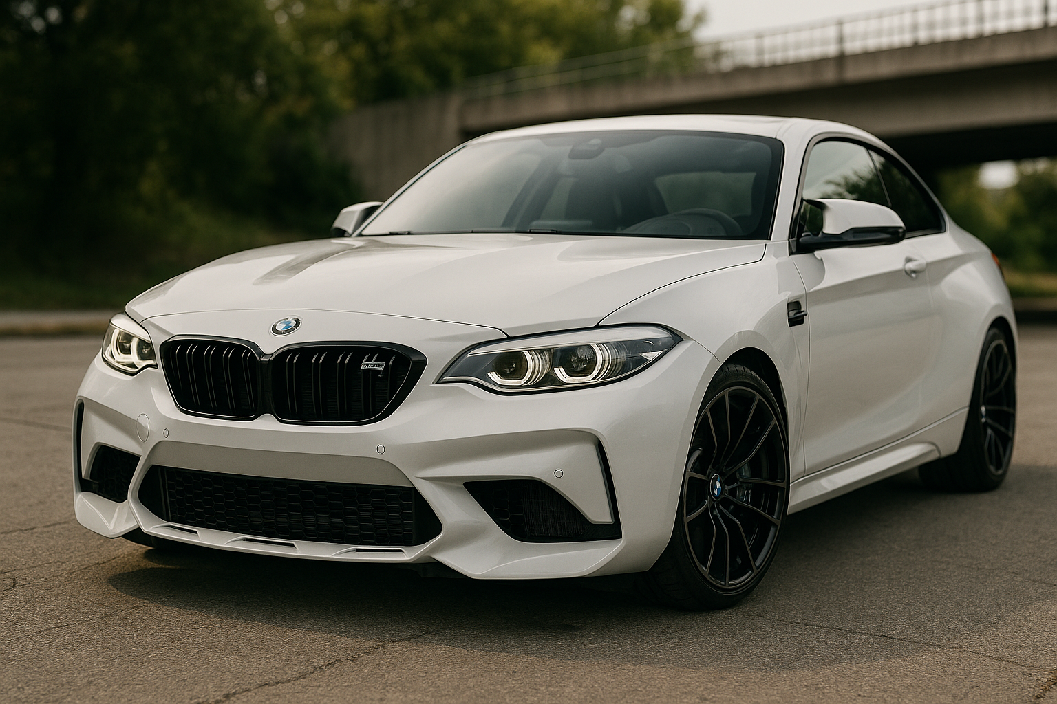 BMW M2 blanco para el post sobre comprar bmw m2 blanco importado desde alemania