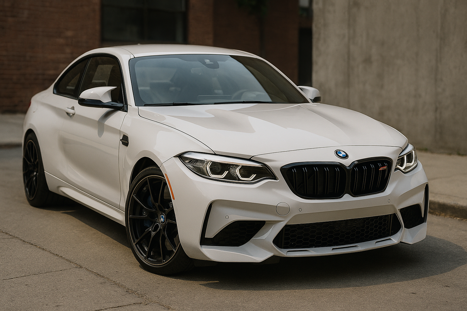 BMW M2 blanco para el post sobre comprar bmw m2 blanco importado desde alemania