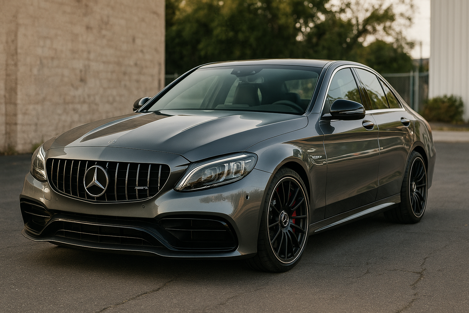 Mercedes-AMG C63 para el post sobre comprar mercedes amg c63 segunda mano en europa con pago seguro