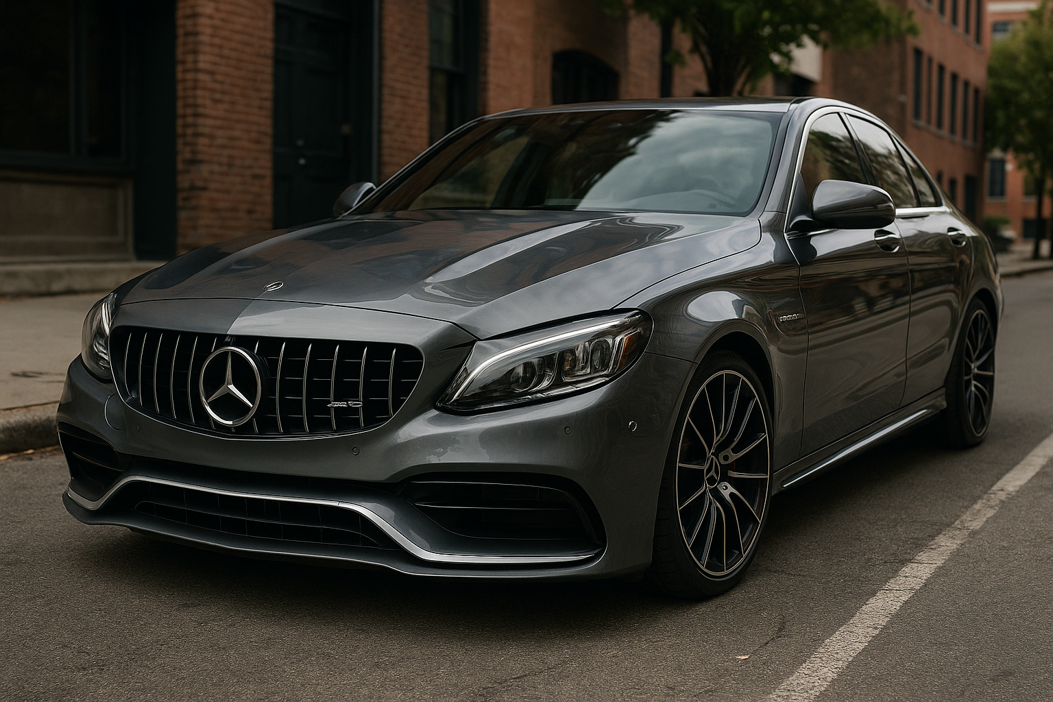 Mercedes-AMG C63 para el post sobre comprar mercedes amg segunda mano europa con pago seguro