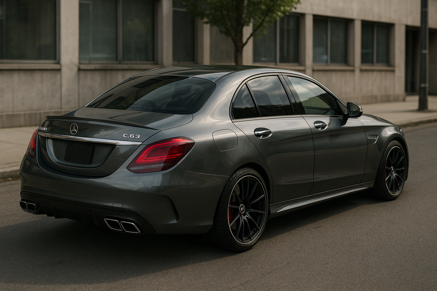 Mercedes-AMG C63 para el post sobre comprar mercedes amg segunda mano europa con pago seguro