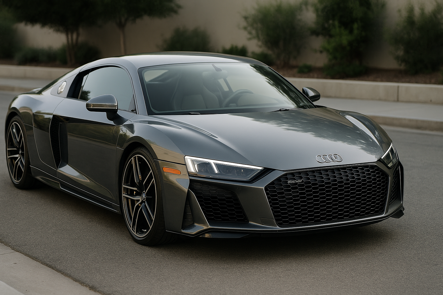 Audi R8 para el post sobre importar audi r8 de alemania calculando transporte gestoria e impuestos