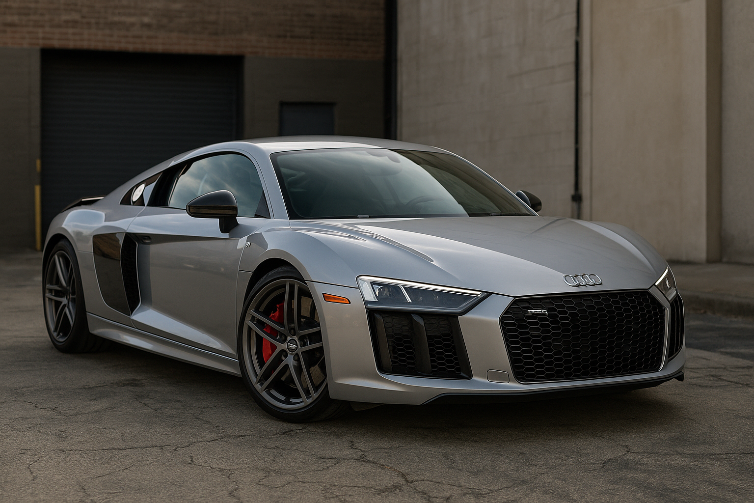 Audi R8 para el post sobre importar audi r8 de alemania calculando transporte gestoria e impuestos